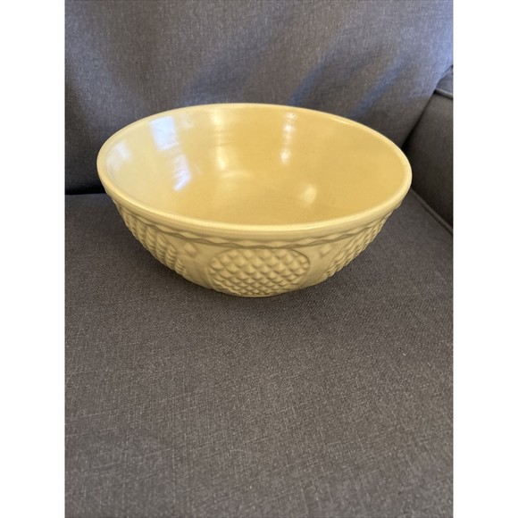 Vintage Ransbottom Robinson Pottery RRP Wave Mixing Bowls Nesting Set of 4 Rare - Picture 5 of 16